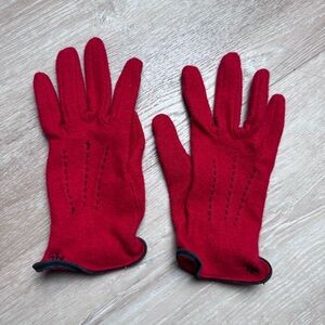 Ralph Lauren Women’s Gloves Size Large Red